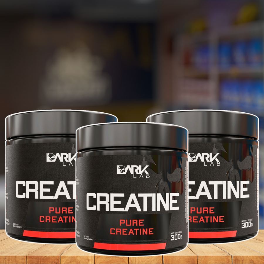 KIT 3X CREATINAS 300G DARK LAB