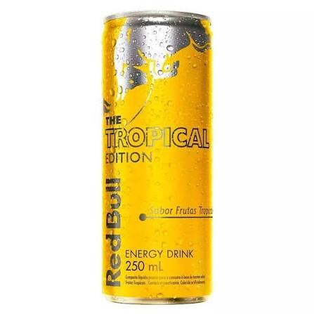 Red Bull frutas tropical 250ml .